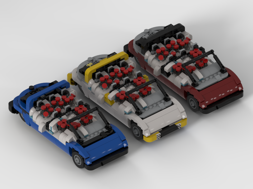 Lego Cool Wash Test Track Cars