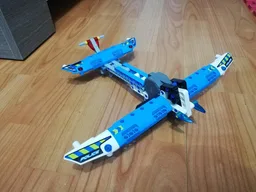 Plane with pullback motor