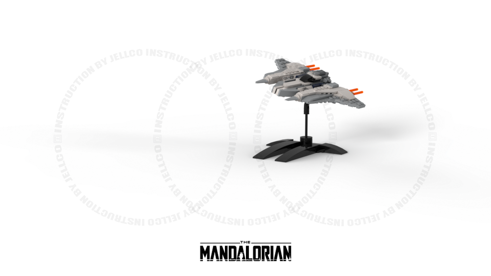 Lego Micro Bo-Katan's Gauntlet starfighter