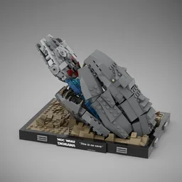Escaping the Asteroid (Diorama Collection - Episode 5)