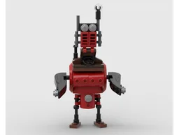 Red robot "Tractor-Bot"