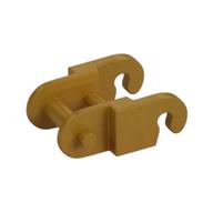 Lego Technic Link, Reinforced, with Beveled Edge / Pearl Gold