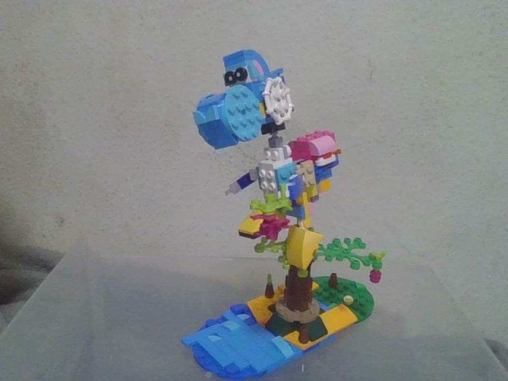 Lego Light Blue Yoshi