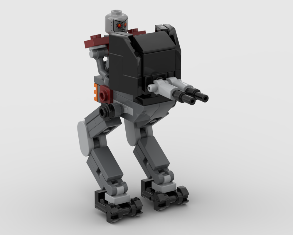 Lego Helldivers 2 Automaton Scout Strider