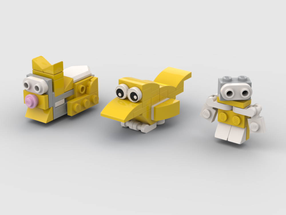 Lego 30550 The bird, the cat and their robot friend