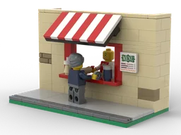 Modular Hot Dog shop