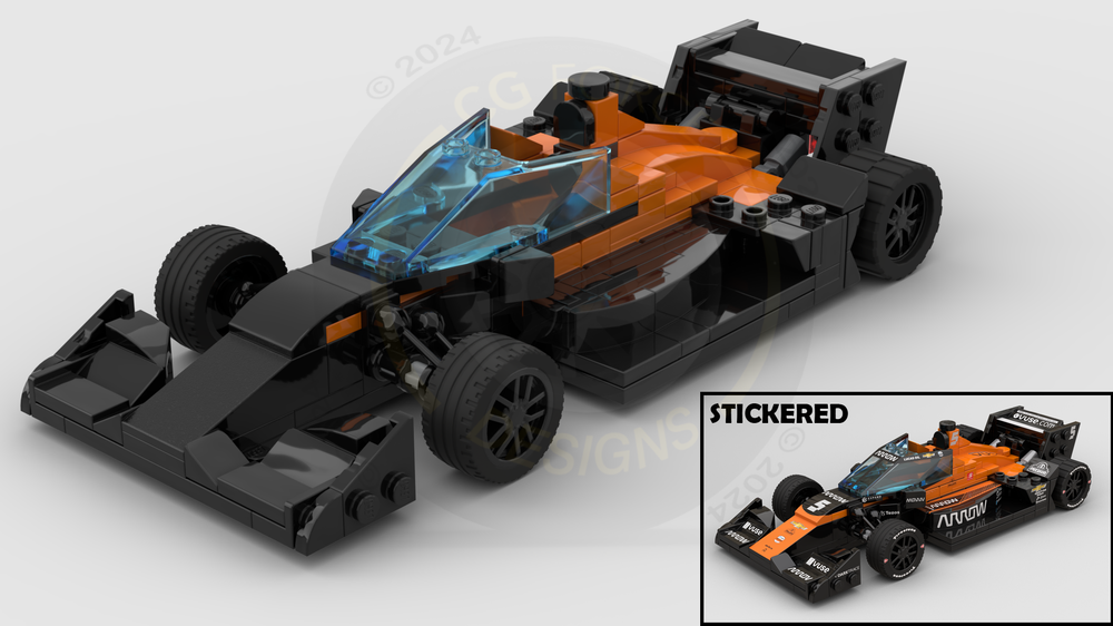 Lego Indycar 2021 AM O'Ward Circuit Spec