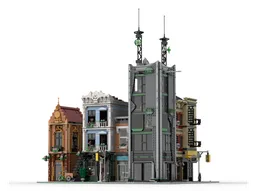 Oscorp Empty Floor - Compatible with MOC 237263
