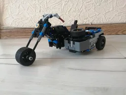 42123 Chopper with sidecar