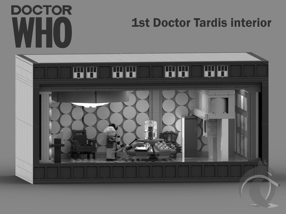 Lego Doctor Who - 1st doctor Tardis