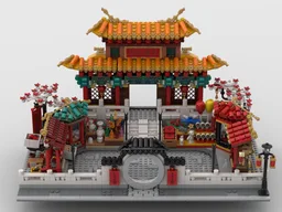 Chinese New Year Temple Modular