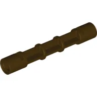 Support 1 x 1 x 5 1/3 Spiral Staircase Axle / Dark Brown