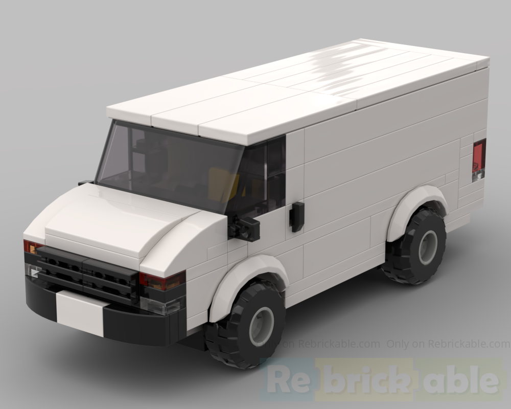 Lego Ford E-250 Cargo Van MOD