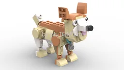 Adorable Shiba Inu (LEGO 31137 Alternate)
