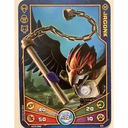 Trading Card, Legends of Chima Deck #1: 43 [Jagonk] / [No Color/Any Color]