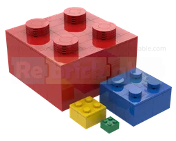Upscaled 2x2 Bricks
