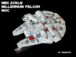 Midi Scale Millennium-Falcon MOD