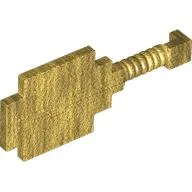 Musical Instrument, Lute, Blocky / Pearl Gold