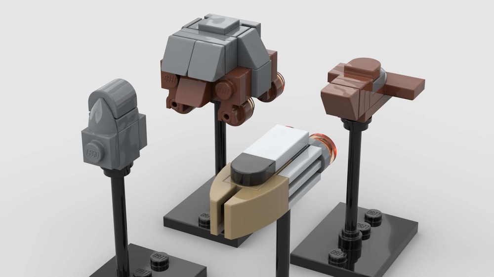 Lego 1:1455 Underworld Freighters: Silver Angel, Hound's Tooth, Turtle Tanker, Shekelesh-class