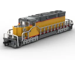Union Pacific Diesel Electric Freight Train Locomotive