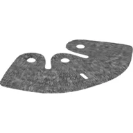 Large Figure Cape, Rounded / White