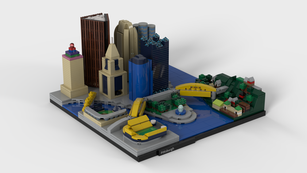Lego Pittsburgh Architecture