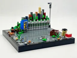 Abandoned Lot Diorama