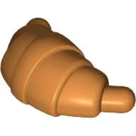 Food Croissant - Rounded Ends / Earth Orange