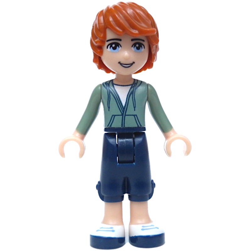 Lego Julian - Sand Green, Dark Blue Trousers
