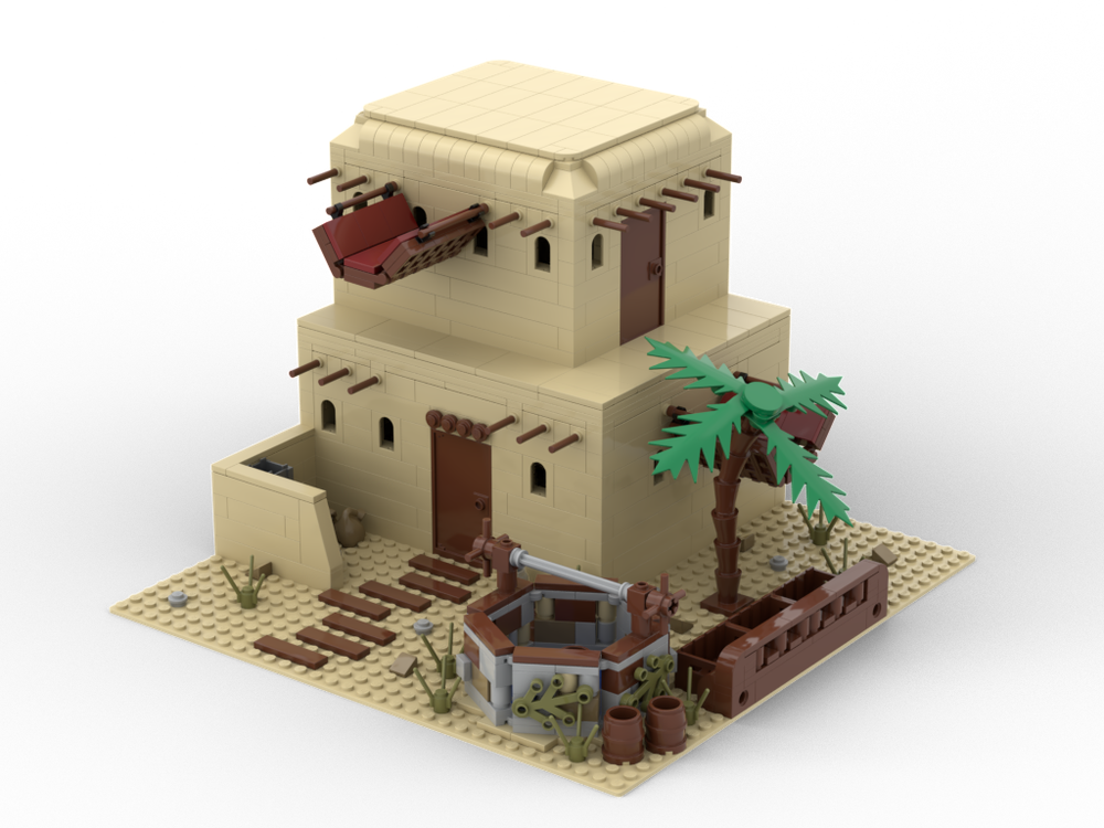 Lego Modular Desert House