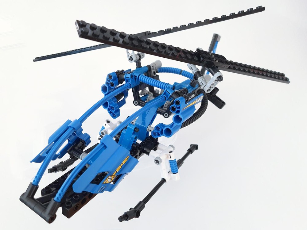 Lego 8444 Crossing Rotor Helicopter B-Model