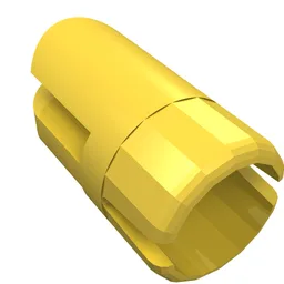 Arm Piece with Towball Socket, 3 Fingers / Yellow