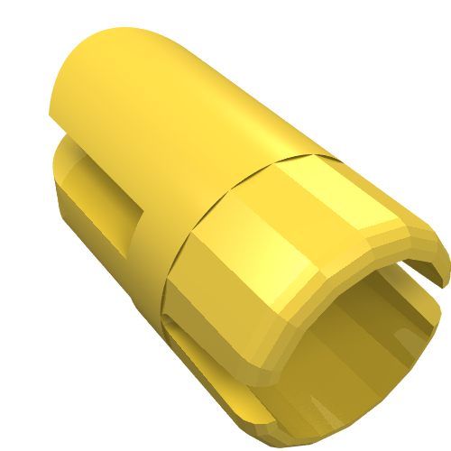 Lego Arm Piece with Towball Socket, 3 Fingers / Yellow