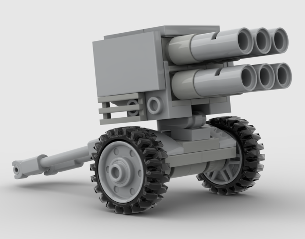 Lego Multiple Rocket Launcher