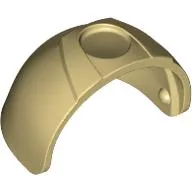 Headwear Accessory Visor [Large with Trapezoid Top] / Tan