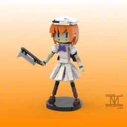 Ryugu Rena from the Higurashi When They Cry