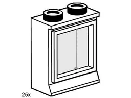 2 x 2 Window White