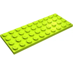 Plate 4 x 10 / Lime
