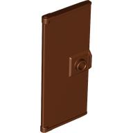 Lego Door 3 x 6 / Reddish Brown