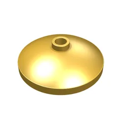 Dish 3 x 3 Inverted [Radar] / Metallic Gold