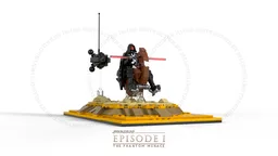 Episode I Diorama : Bloodfin & D.Maul