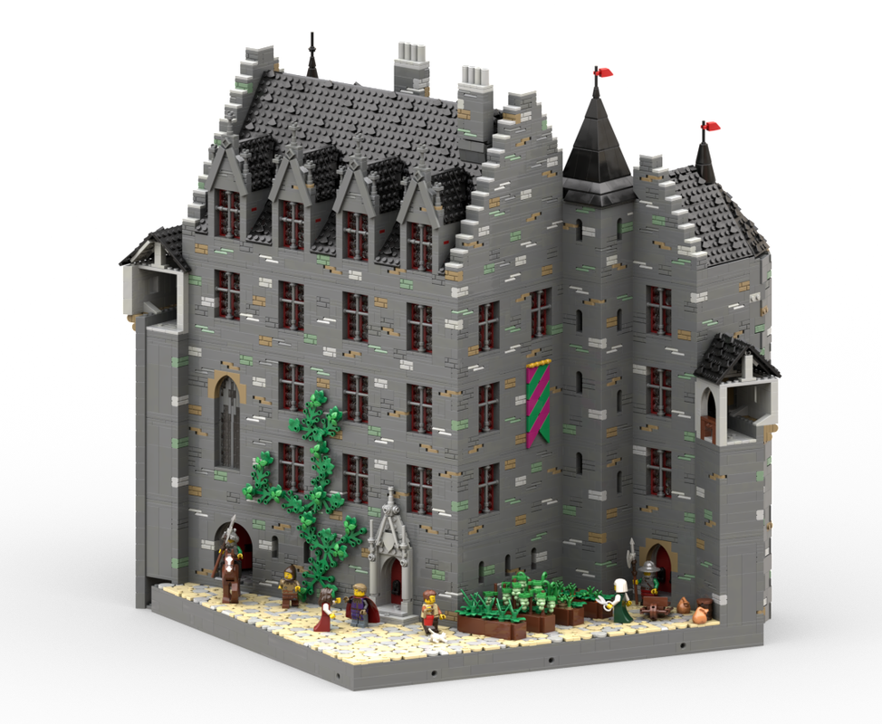 Lego The Great Hall - Part 4