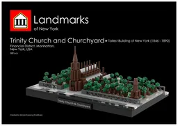 Trinity Church and Churchyard - New York
