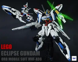 LEGO Eclipse Gundam MVF-X08 (Transformable Gundam)