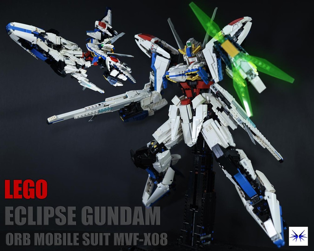 LEGO Eclipse Gundam MVF-X08 (Transformable Gundam)