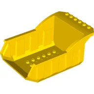 Tipper Bed 12 x 8 x 5 with Studs on Front Top only / Yellow