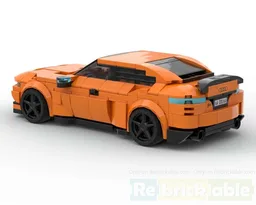 AUDI RS-7 Orange