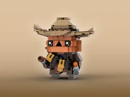 Ghoul Brickheadz LEGO MOC - Amazon Prime Fallout