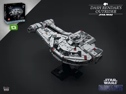 Dash Rendar's Outrider from 75375 Falcon