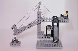 Functional Tensegrity Crane